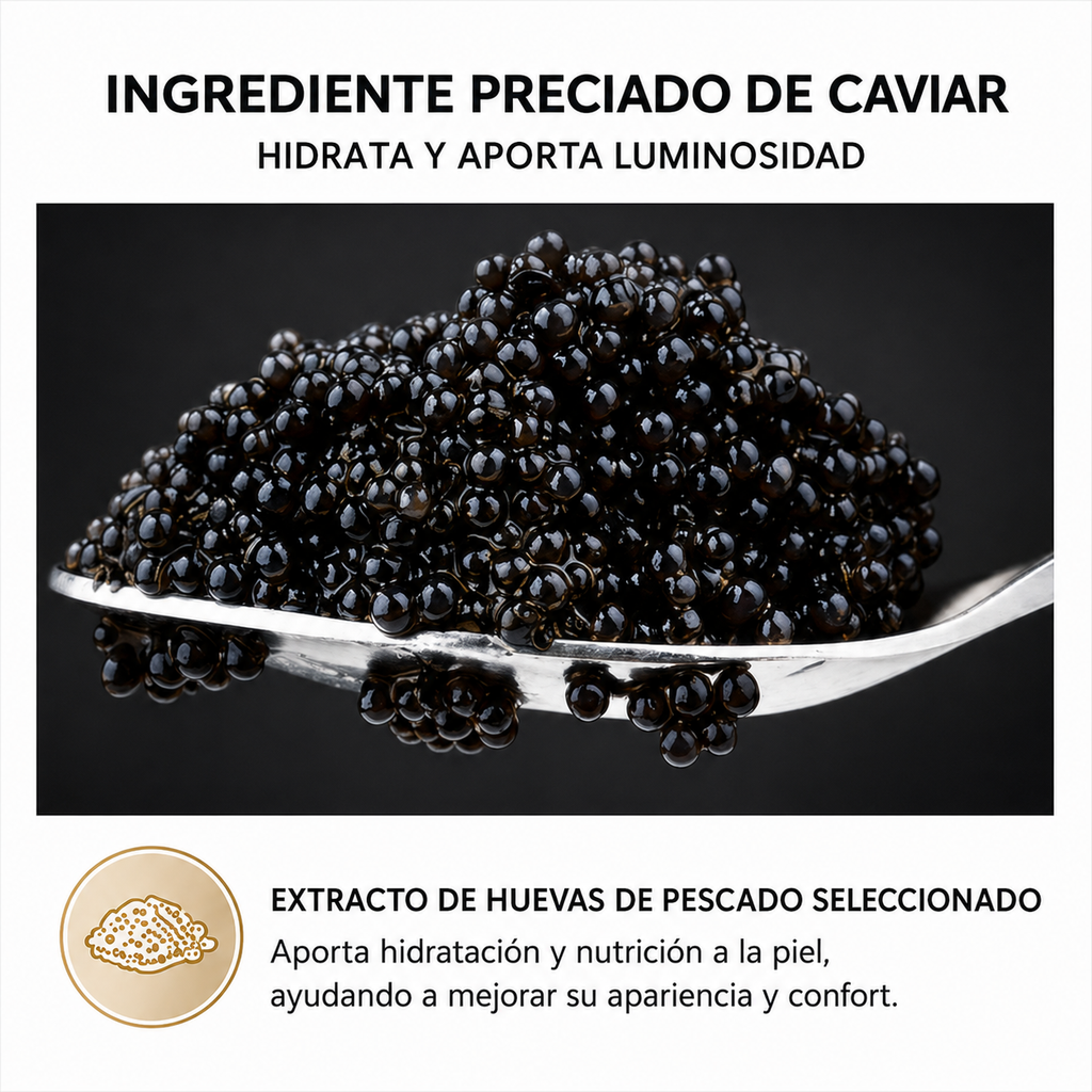 Set De 15 Piezas Para Skin Care Con Caviar